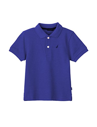Nautica Little Boys/Toddler Pique Solid Polo Shirt