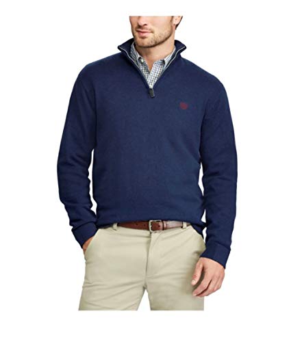Chaps Men's Classic-Fit Cool Max Stretch Quarter-Zip Sweater